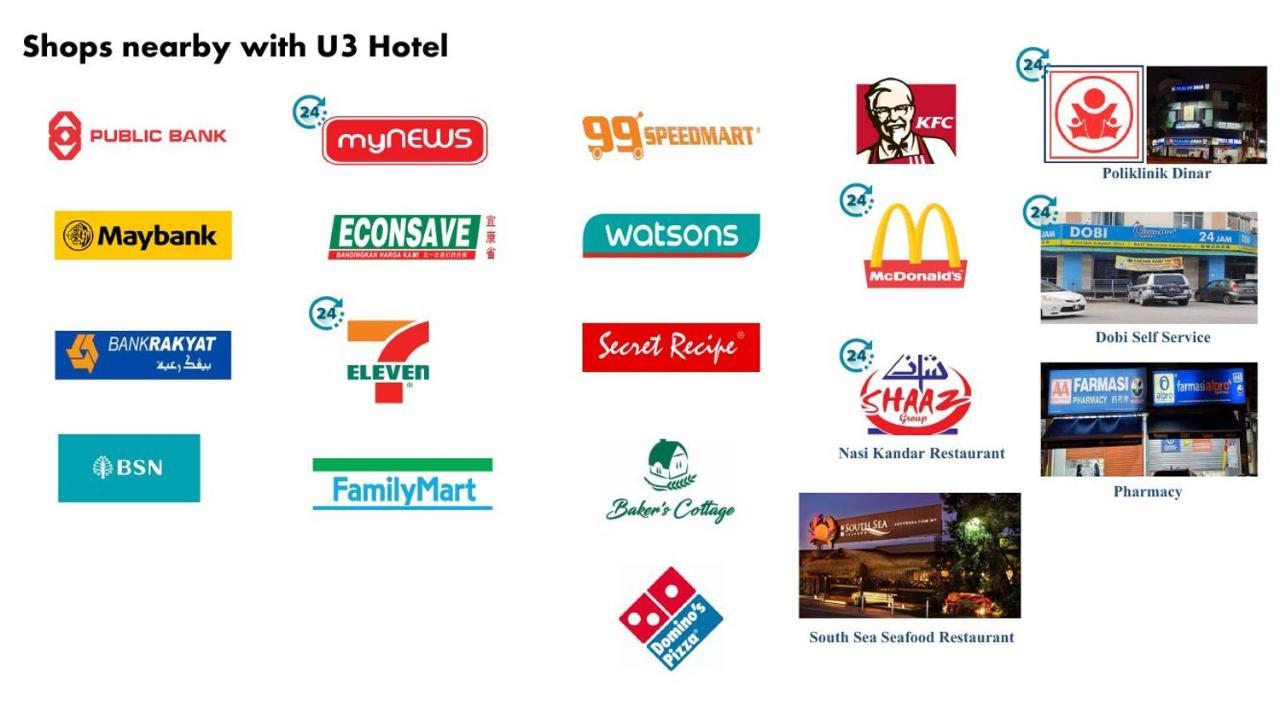 U3 Hotel Subang Jaya Exterior photo